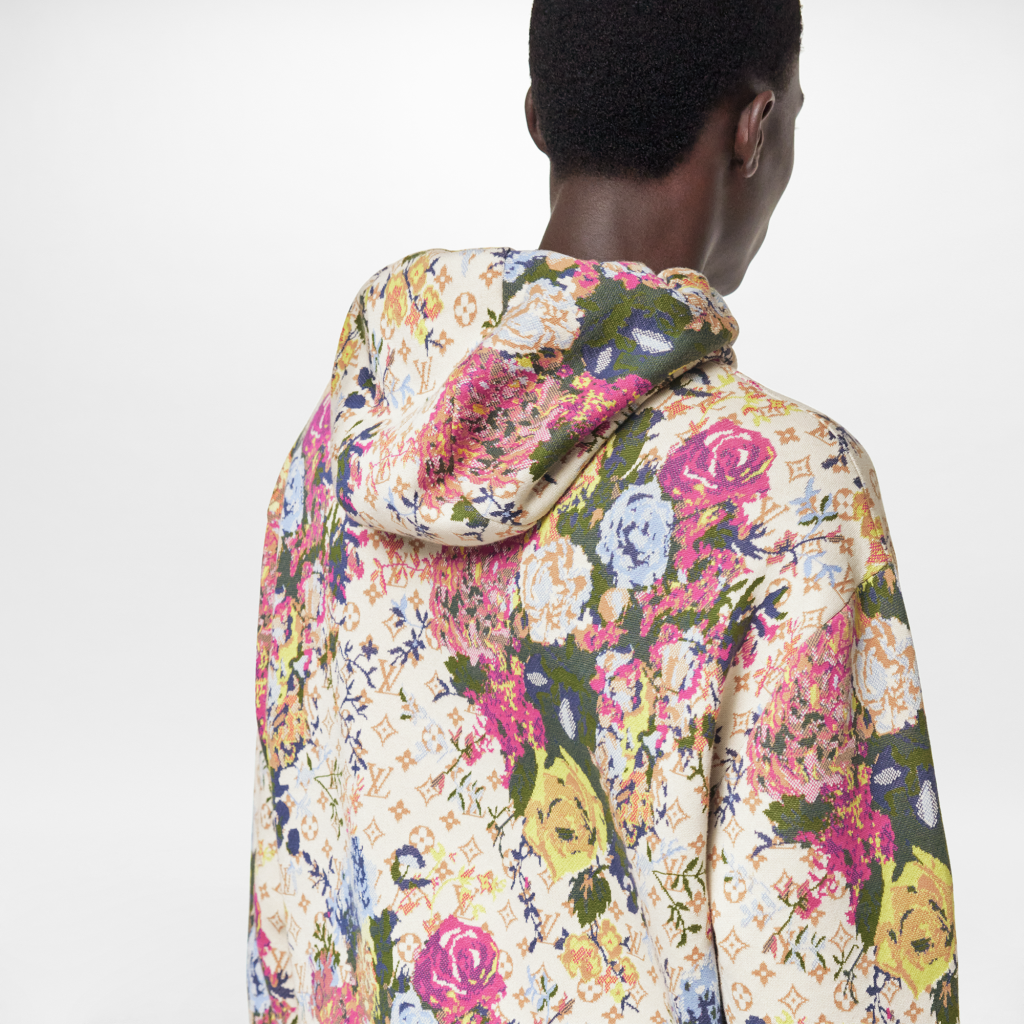 Louis Vuitton LV Flower Graphic Jacquard Hoodie Vitkac shop online